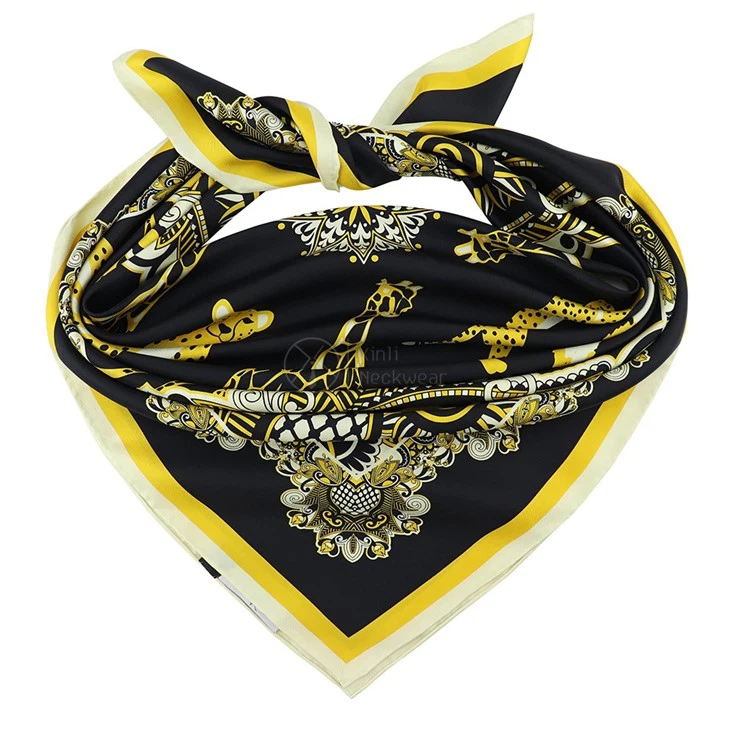 Animal Print Hair Scarf