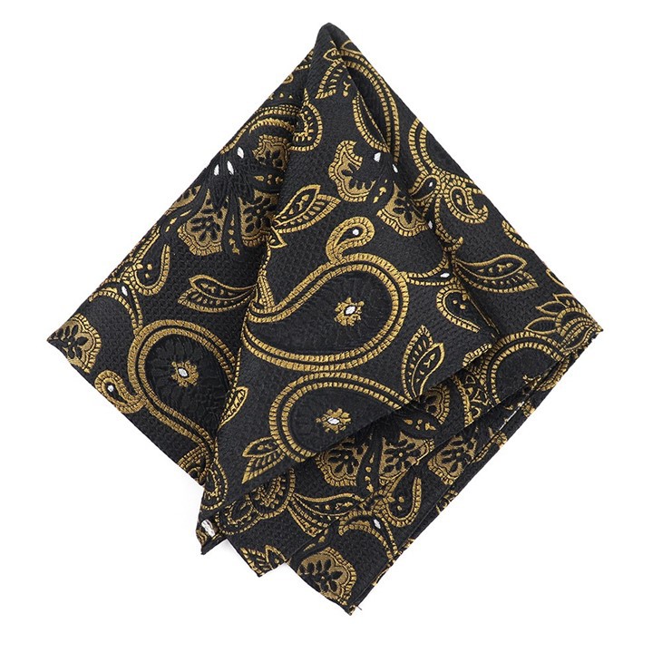 paisley pattern pocket square