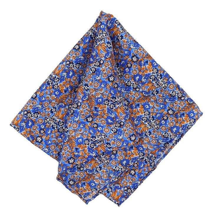 Hand Rolled Silk Pocket Square
